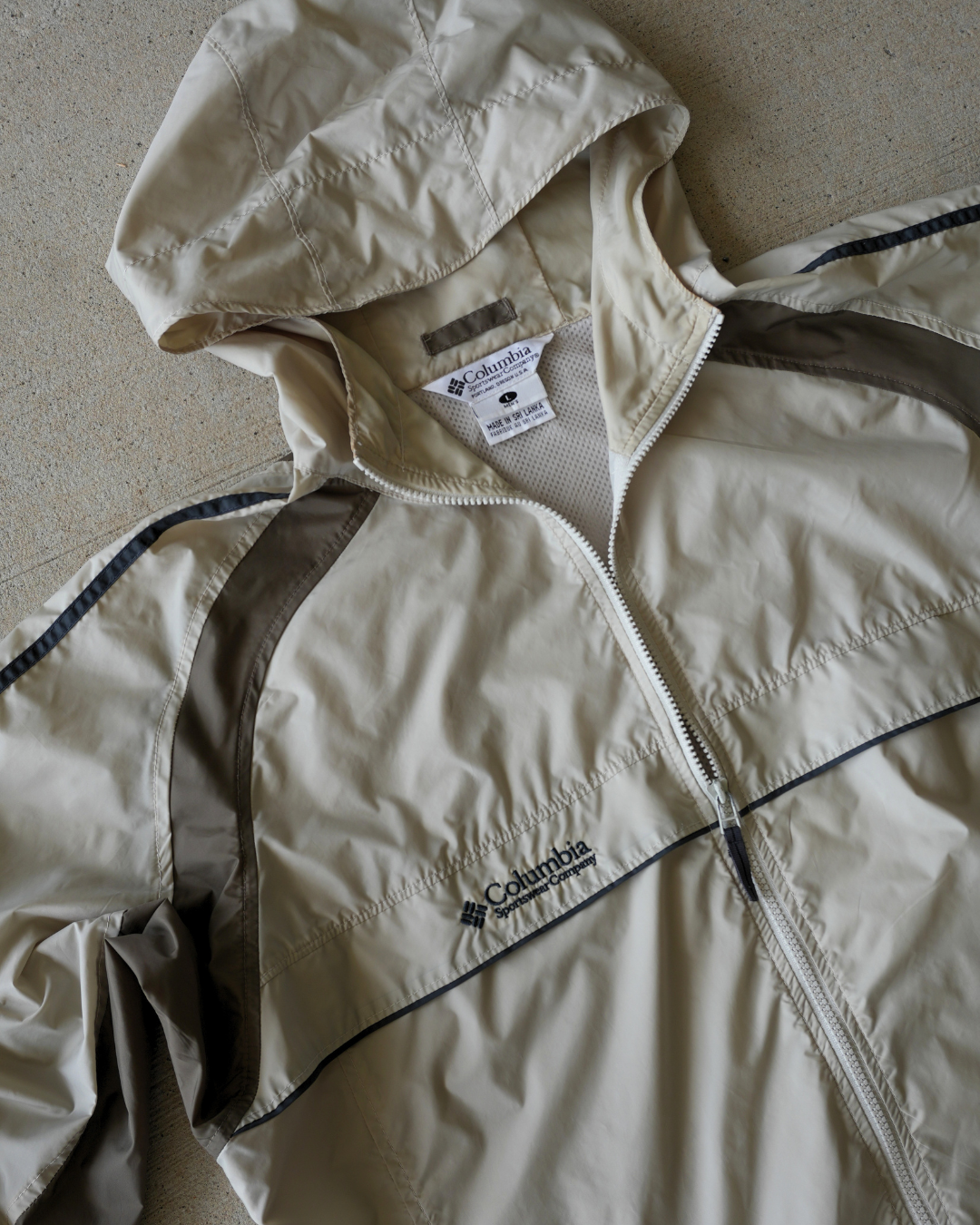00s COLUMBIA WINDBREAKER JACKET - L – CLEO ST.