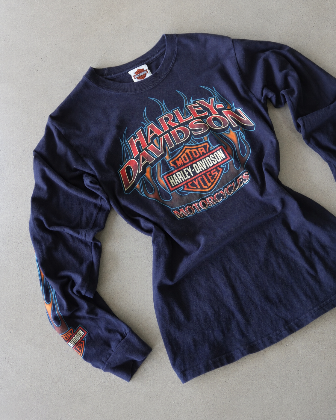 Y2K HARLEY DAVIDSON SWEATSHIRT - S