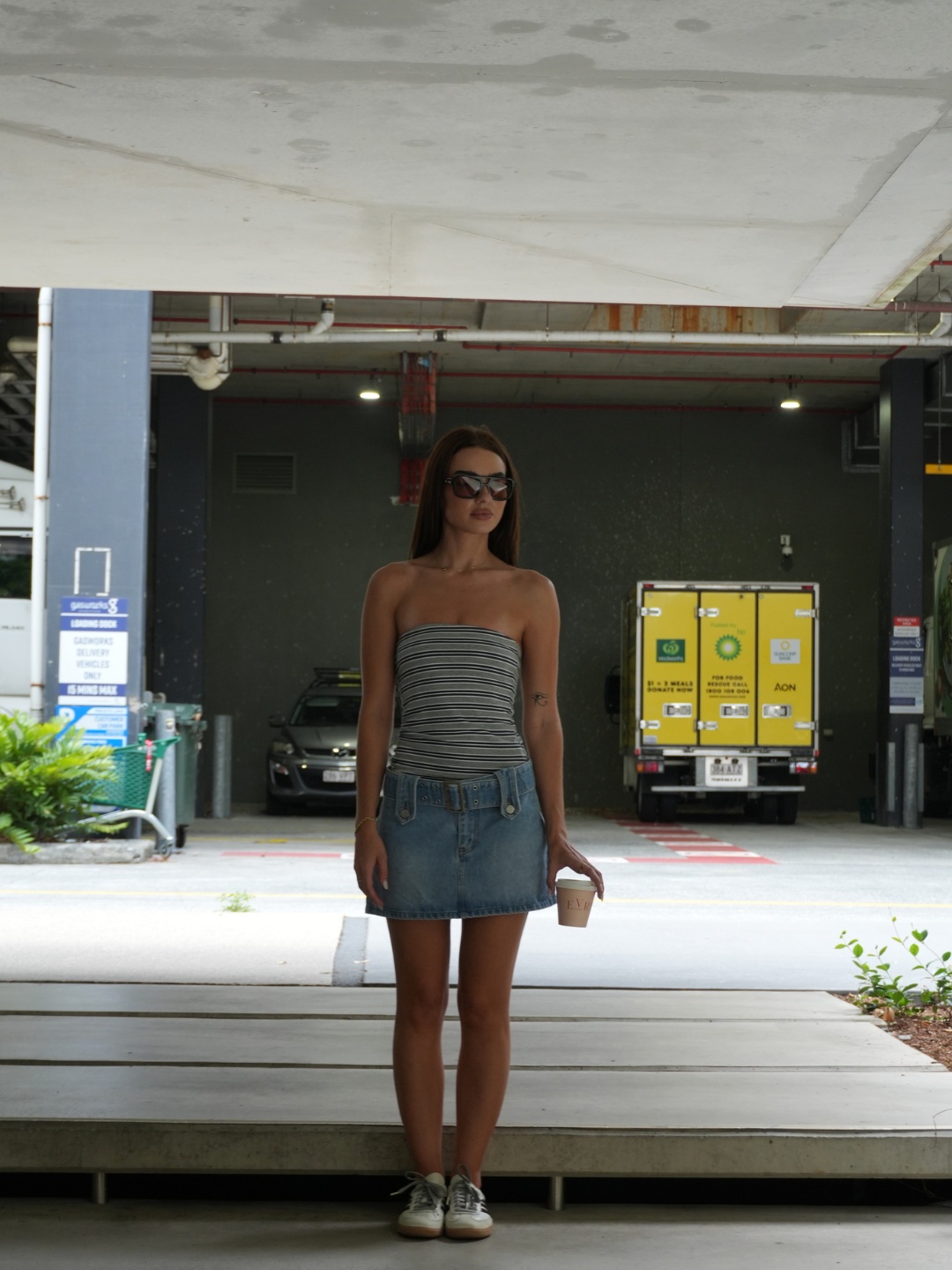 TRUE VINTAGE DESU DENIM MINI SKIRT - 8