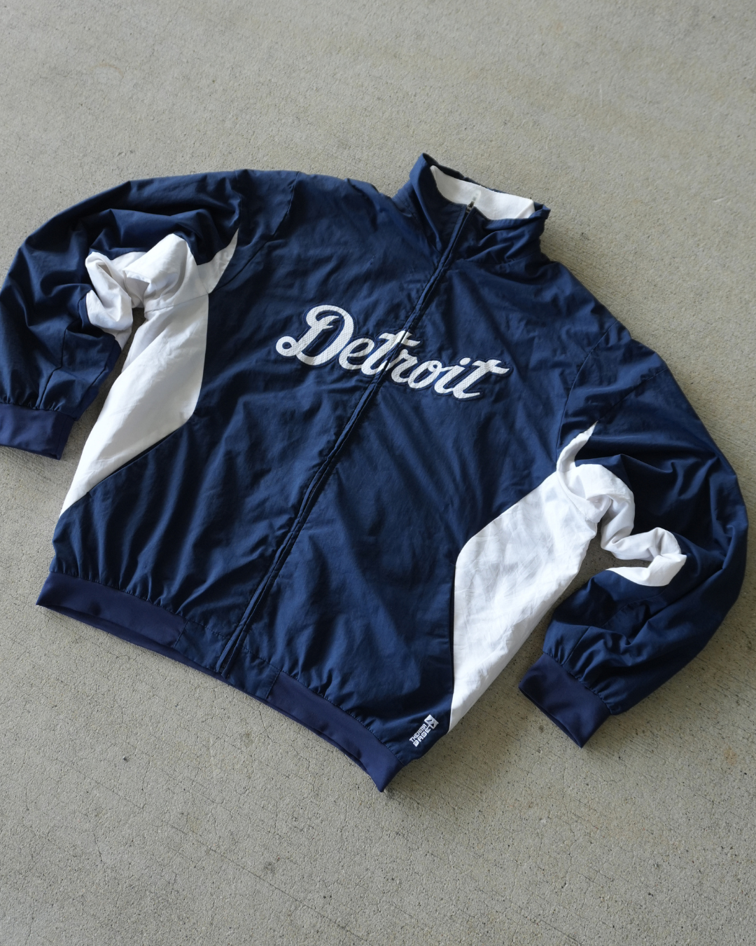 00s DETROIT WINDBREAKER JACKET - M