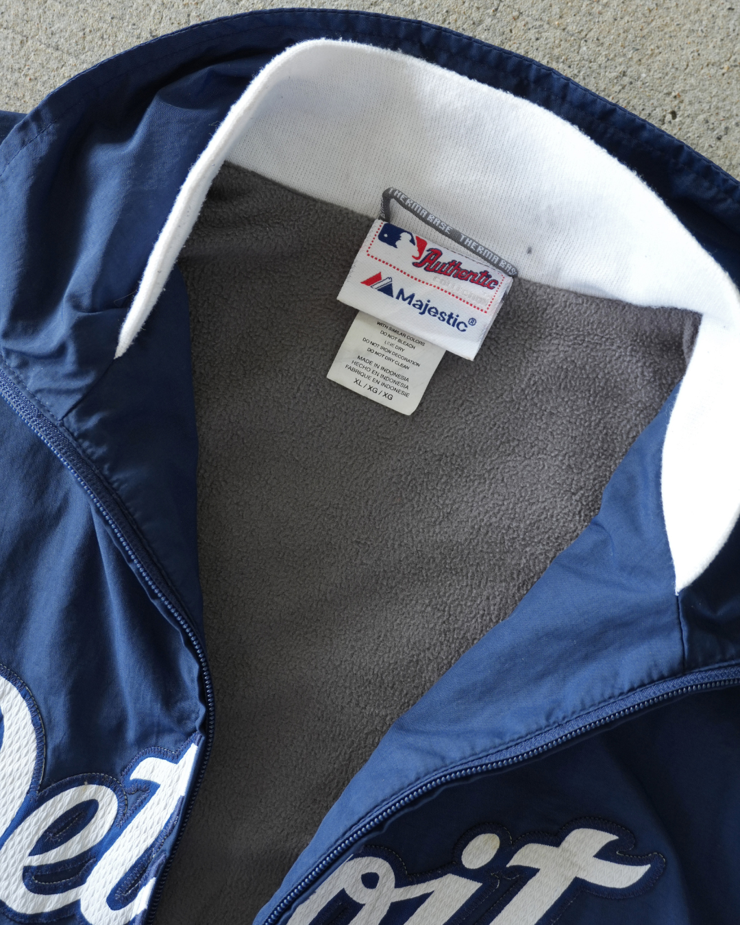 00s DETROIT WINDBREAKER JACKET - M