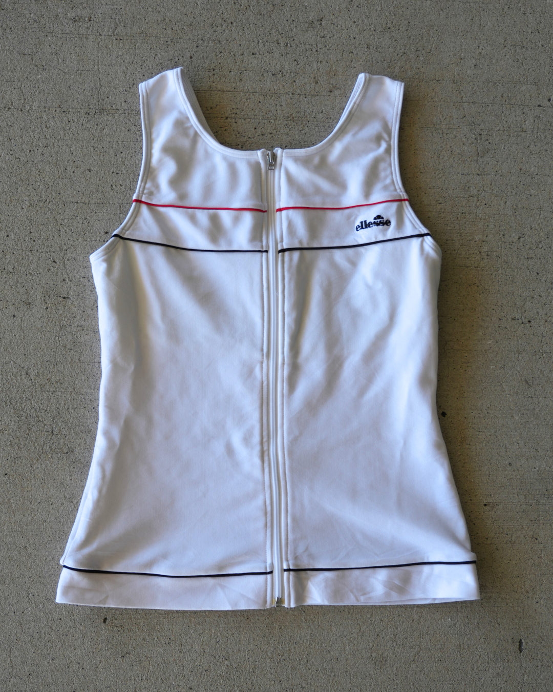 00s ELLESSE ZIP UP VEST - S