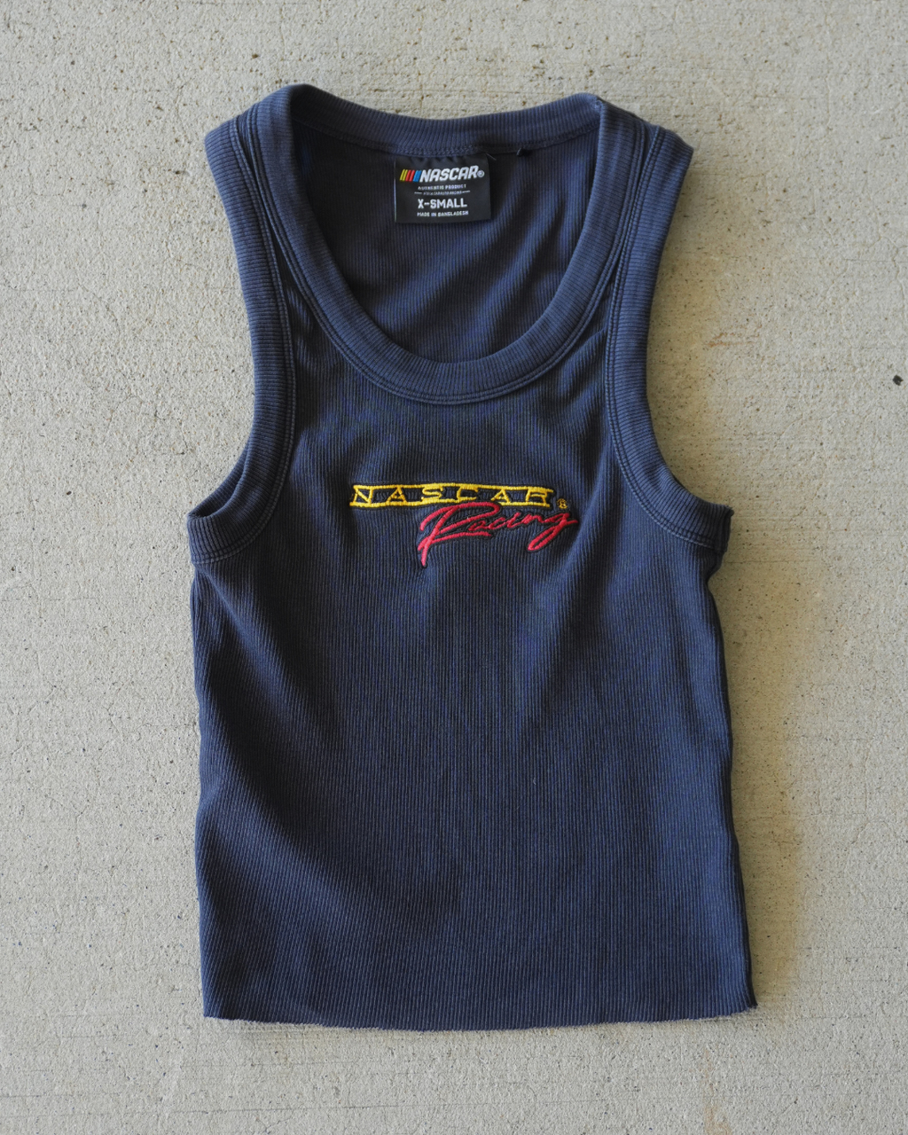 00s NASCAR RIBBED TANK - XS