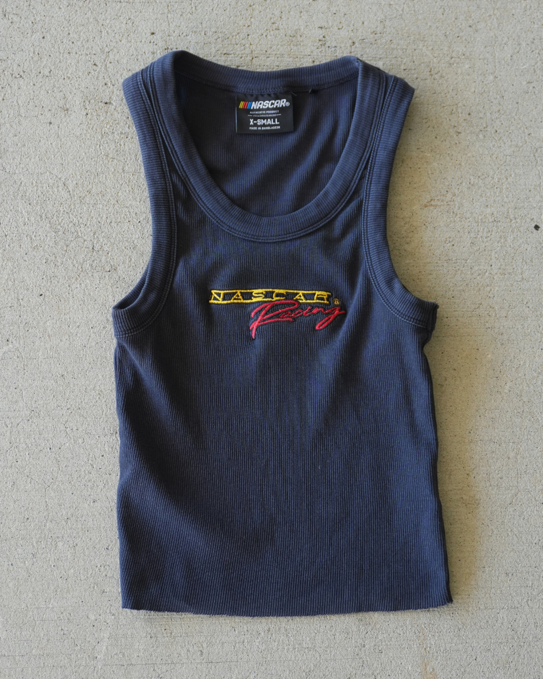 00s NASCAR RIBBED TANK - XS