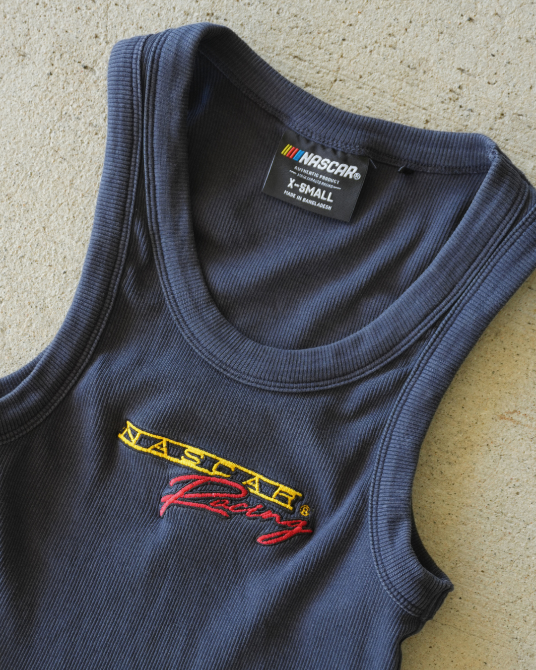 00s NASCAR RIBBED TANK - XS