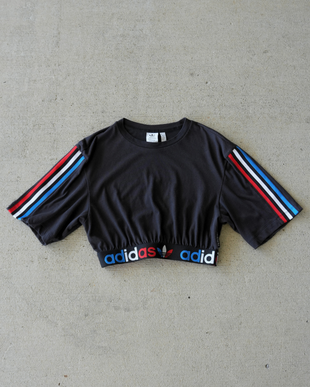 00s ADIDAS CROP TEE - 12