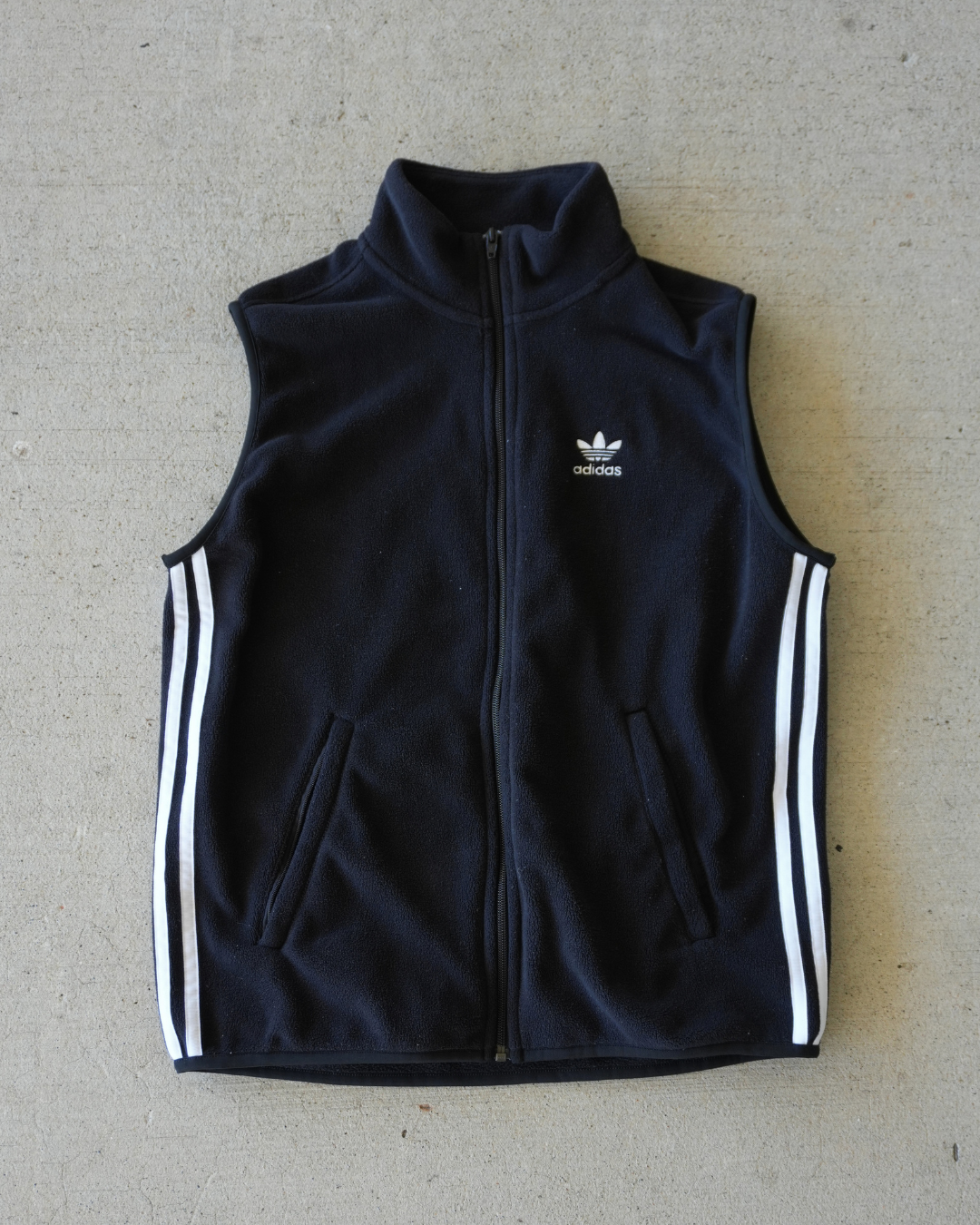 ADIDAS ZIP UP FLEECE - XS