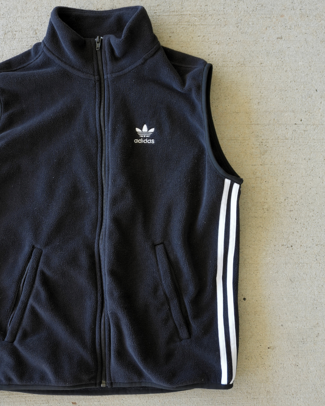 ADIDAS ZIP UP FLEECE - XS