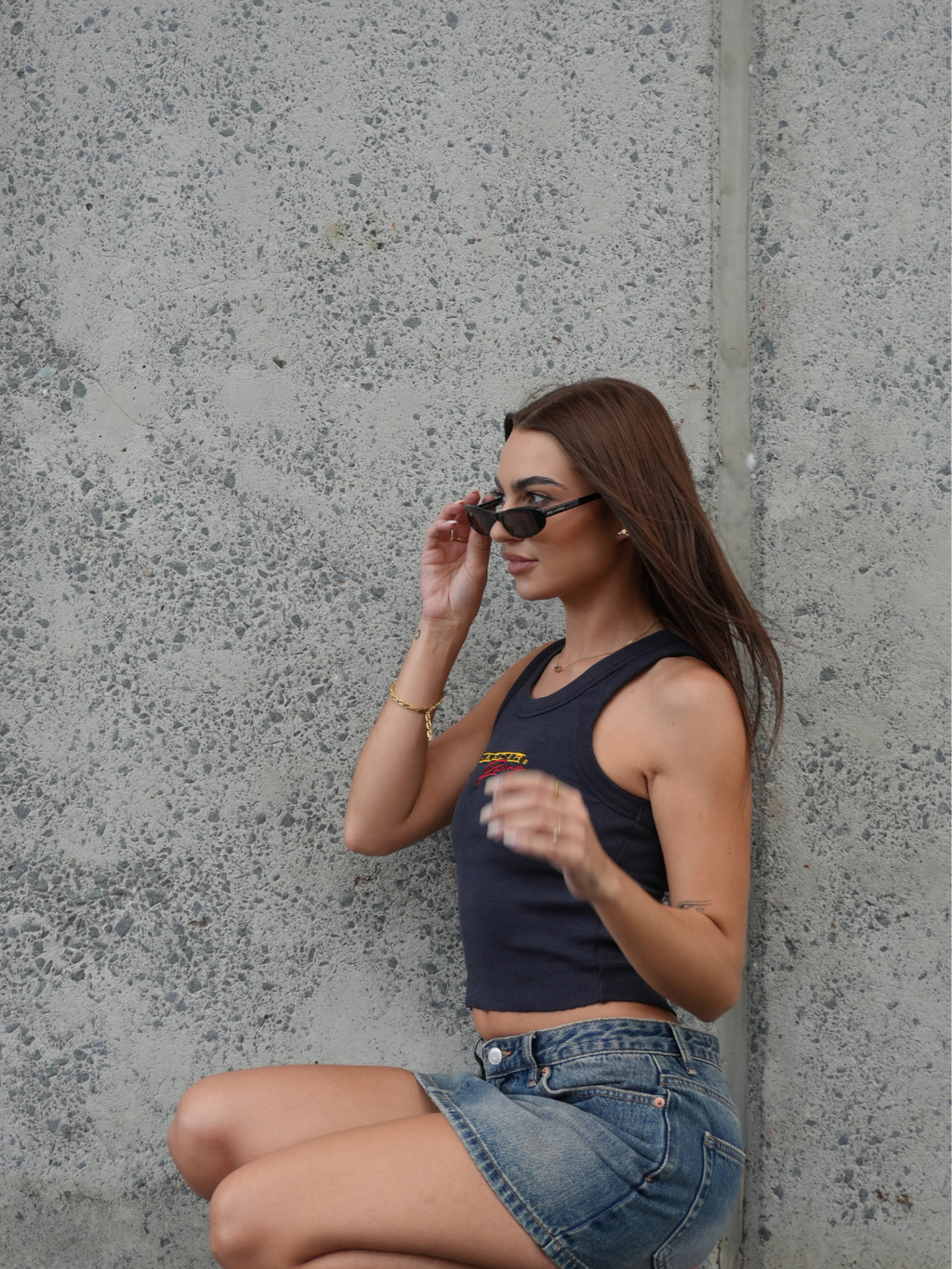 TRUE VINTAGE NASCAR TANK - XS