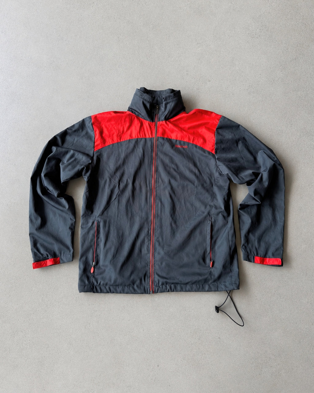 REEBOK WINDBREAKER JACKET - L
