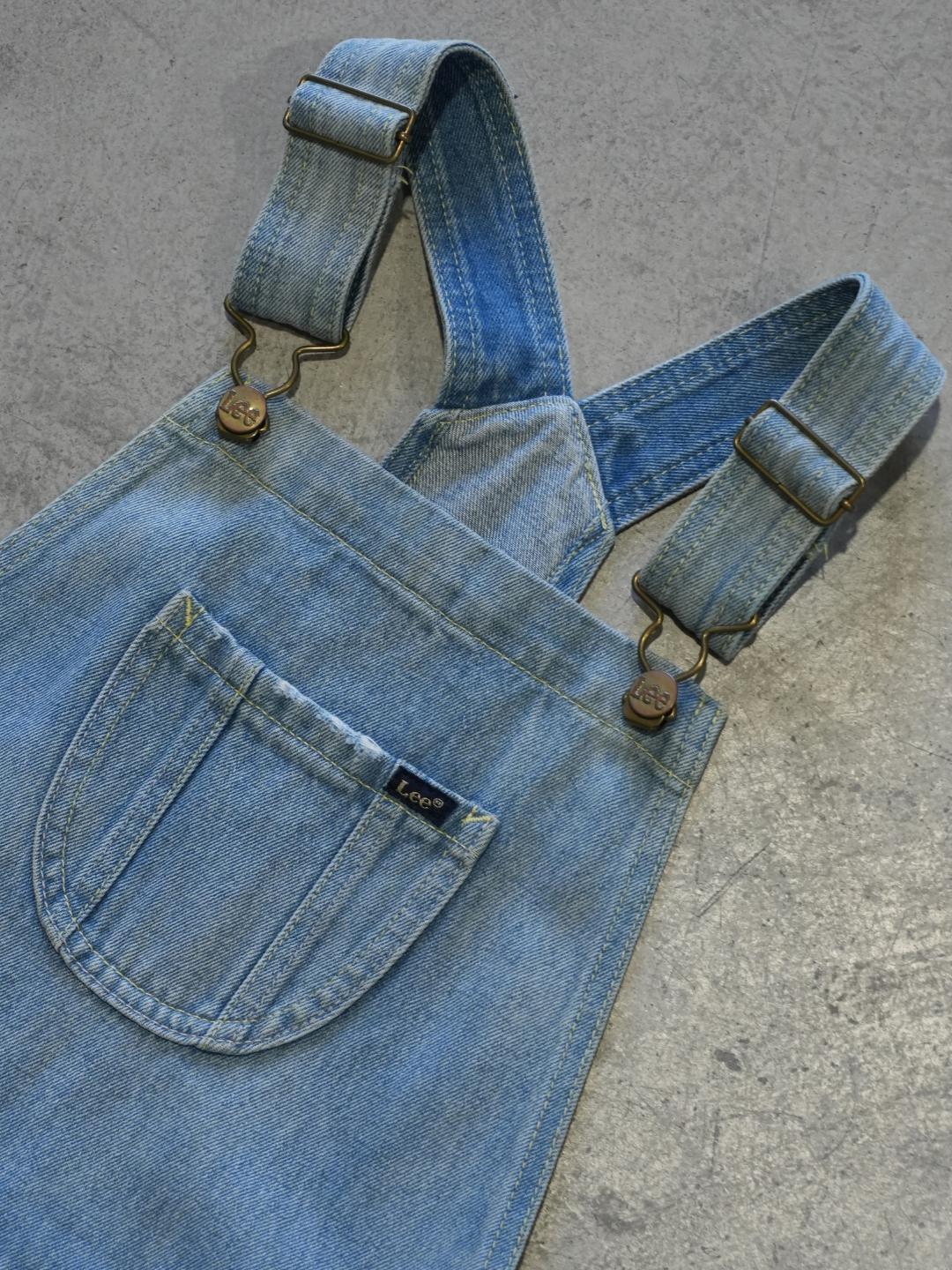 TRUE VINTAGE LEE DENIM OVERALLS - 10