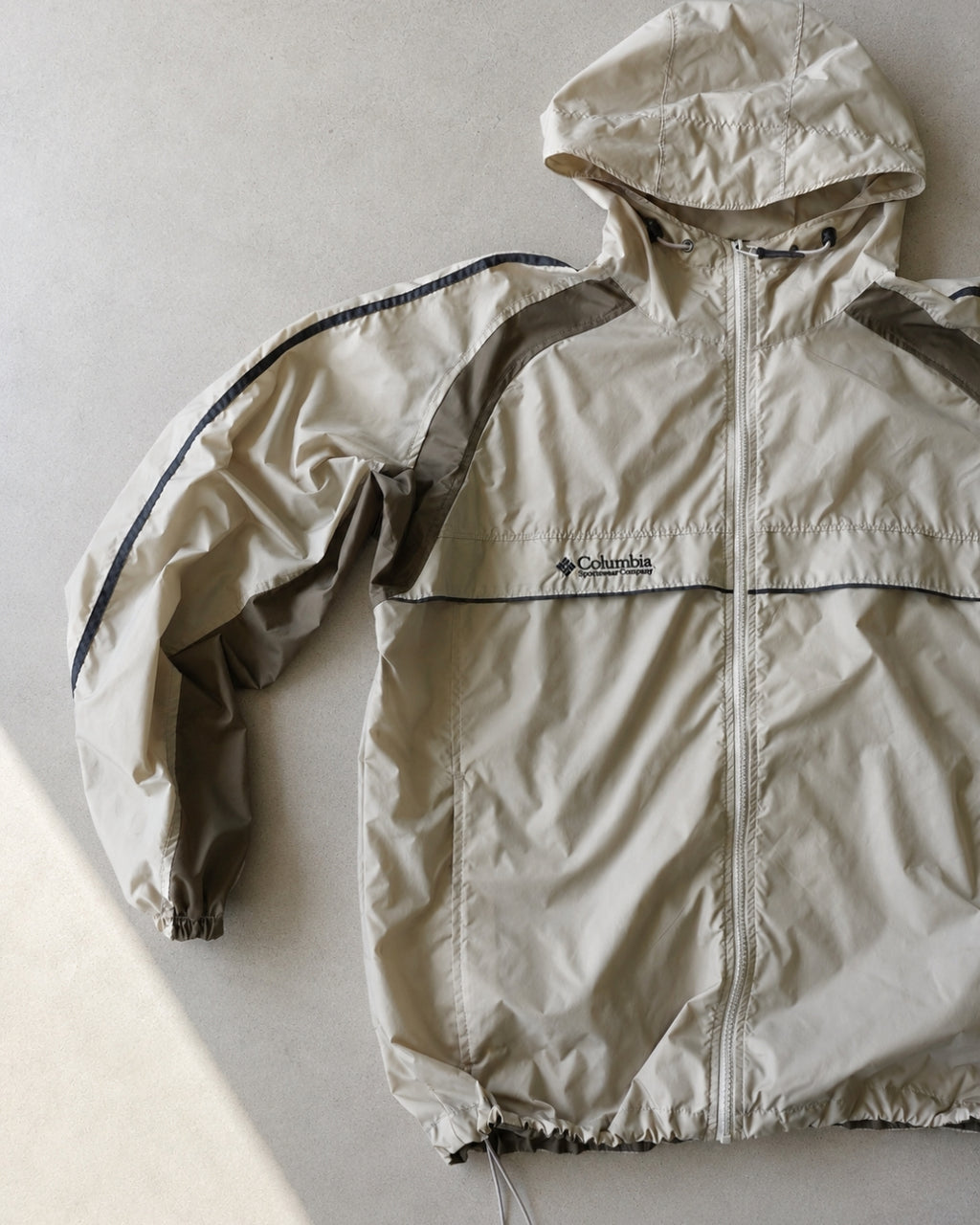 Y2K COLUMBIA WINDBREAKER JACKET - L