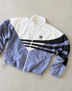 Y2K ADIDAS ZIP UP JACKET - 6-8
