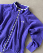 Y2K SLAZENGER ZIP UP JUMPER - XS