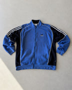Y2K ADIDAS ZIP UP JUMPER - M