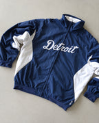 Y2K DETROIT WINDBREAKER JACKET - M